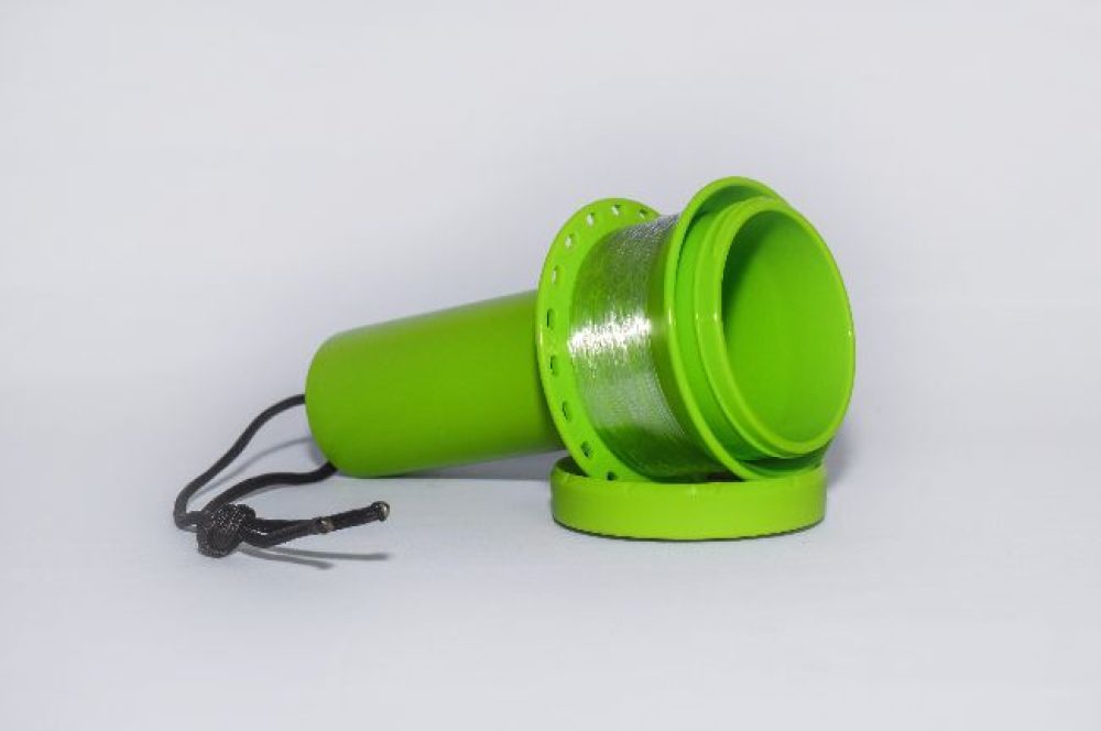 Jurassic Fishing Reel in Green Open